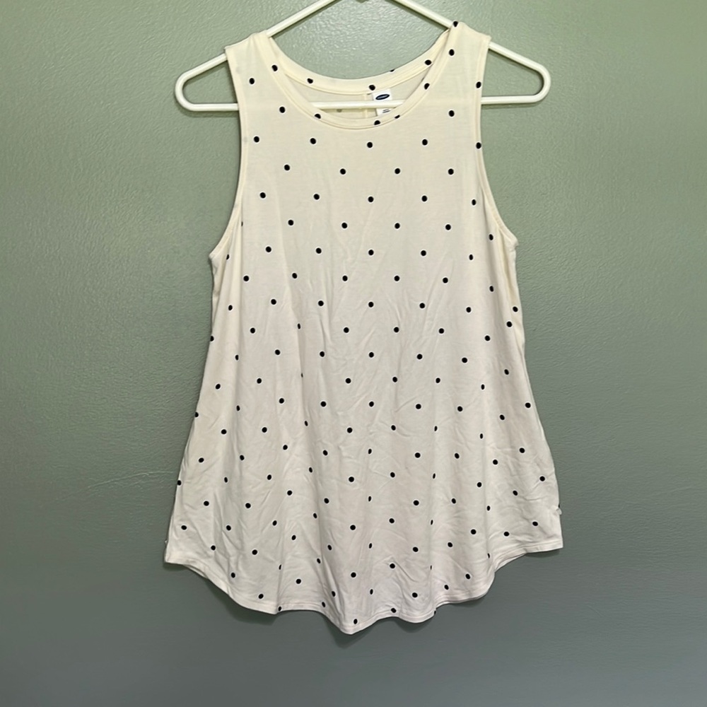 Old Navy polkadot tank top